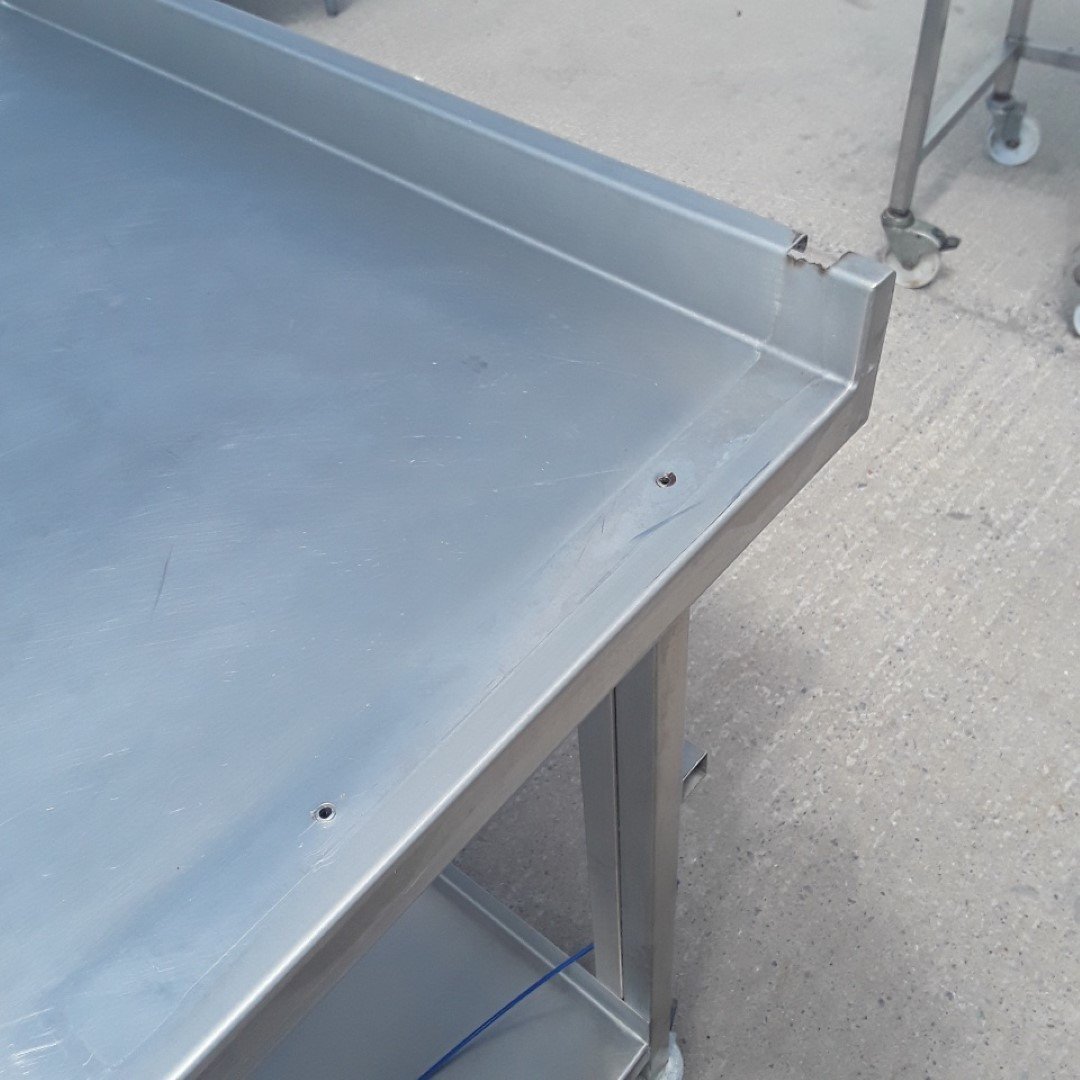 Used   Stainless Steel Table 80cmW x 90cmD x 89cmH