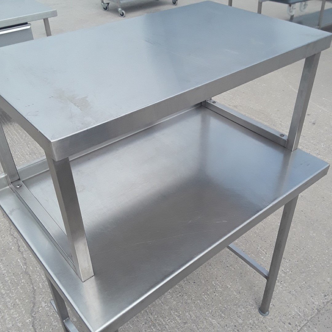 Used   Stainless Steel Table 90cmW x 60cmD x 90cmH