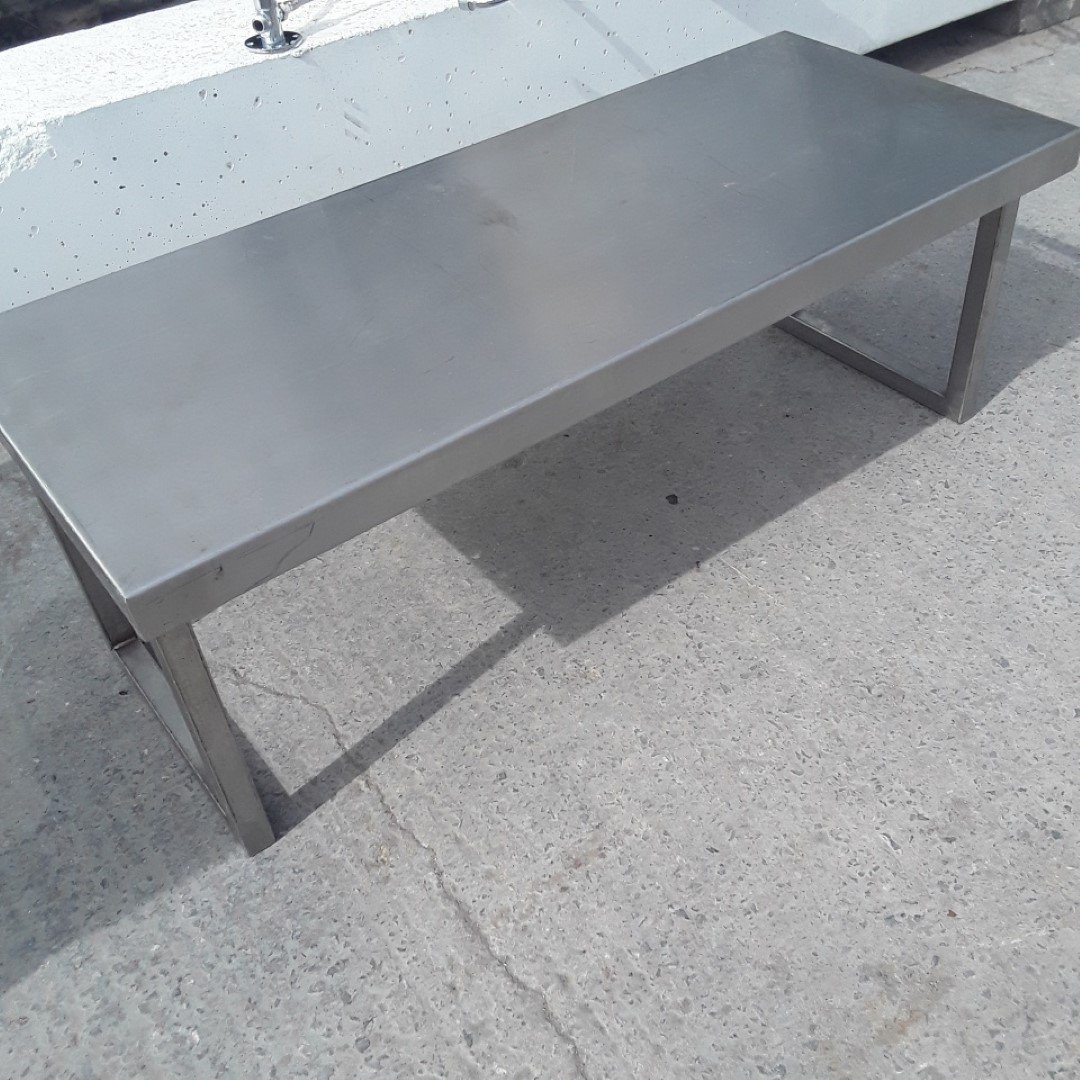 Used   Stainless Steel Gantry Shelf Stand 110cmW x 45cmD x 40cmH