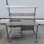 Used   Heated Gantry Hot Lights Table For Sale