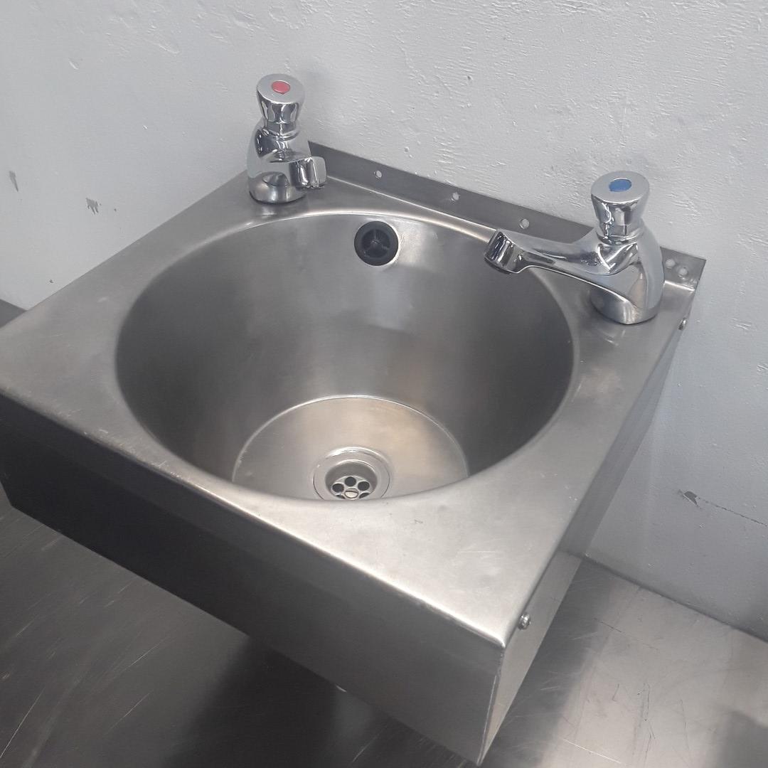 Used   Stainless Steel Hand Sink 38cmW x 34cmD x 14cmH
