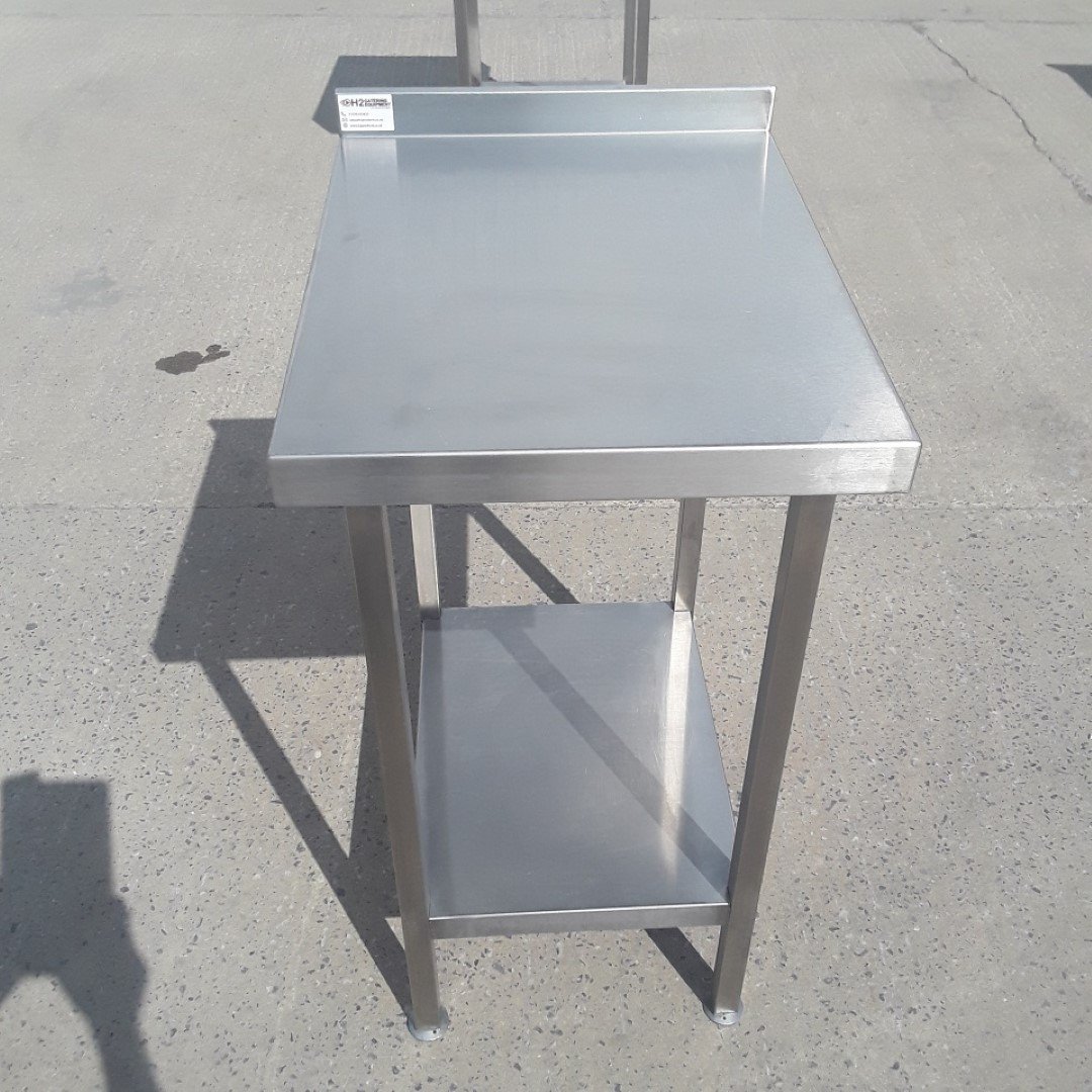 Used   Stainless Steel Table 50cmW x 65cmD x 89cmH