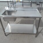 New B Grade   Stainless Steel Single Bowl Sink For Sale
