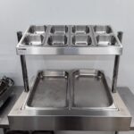 Used   Stainless Steel Display Stand For Sale