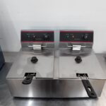 Ex Demo  EF-6L Double Table Top Fryer 6 L For Sale