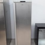 Used Gram F400RU Stainless Single Upright Freezer For Sale