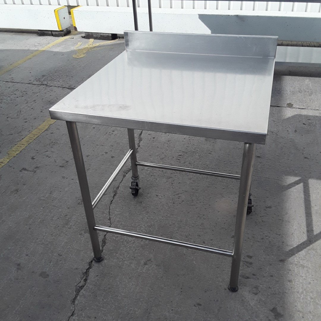 Used   Stainless Steel Table 80cmW x 80cmD x 88cmH