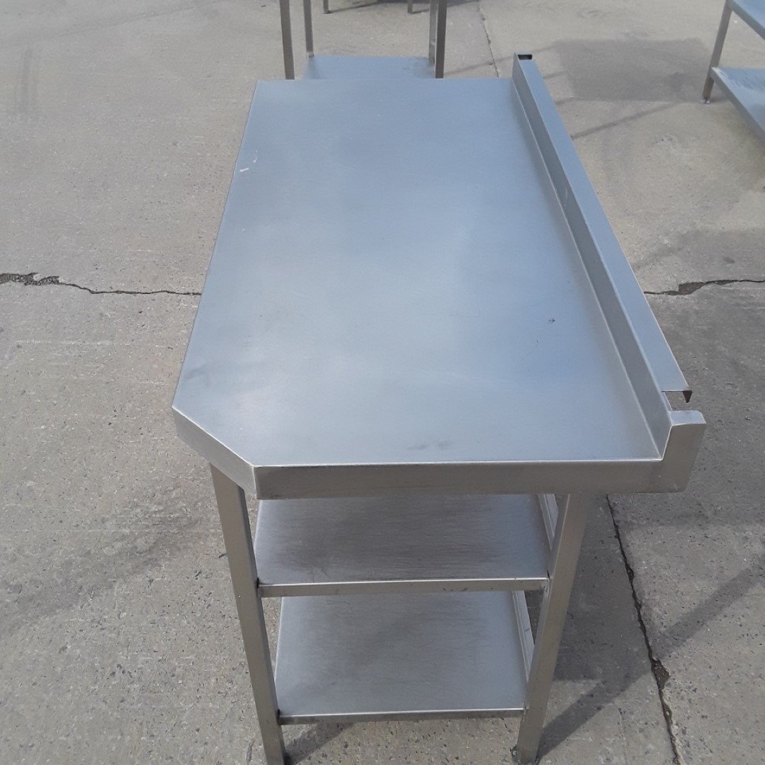 Used   Stainless Steel Table 110cmW x 55cmD x 88cmH