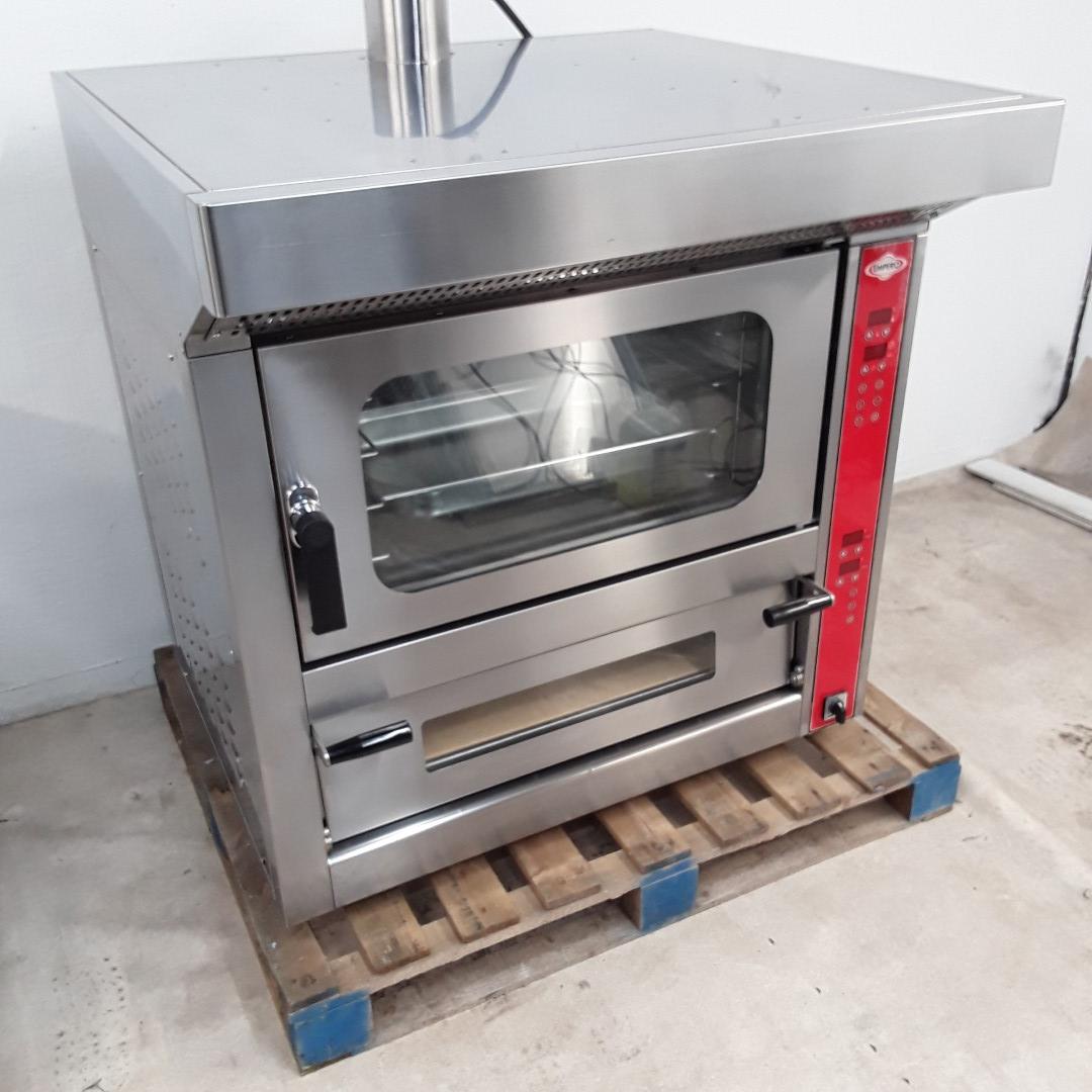 New B Grade Empero EMP.PFE.4+5 Convection Pizza Oven 103cmW x 96cmD x 120cmH