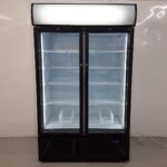 Used Tefcold FSC1200H Double Display Fridge For Sale